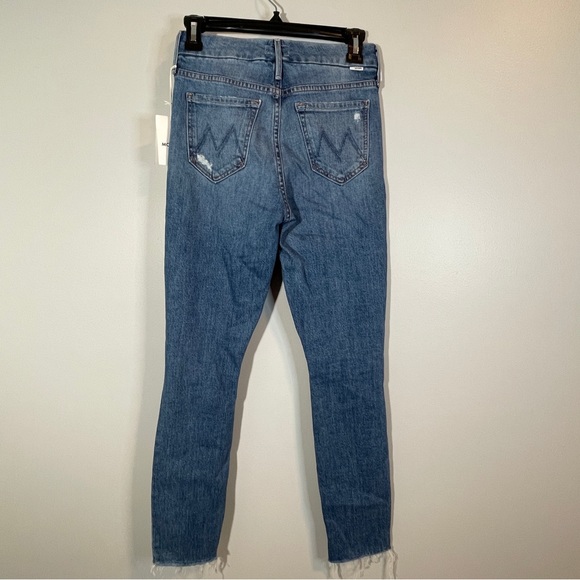 Mother The Looker Ankle Fray Jeans Not Cut & Pasted Size 24 - Picture 4 of 11